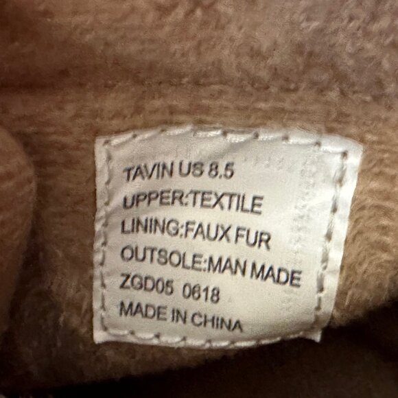 Rock & Candy Tan Boots size 8.5 - Picture 6 of 9